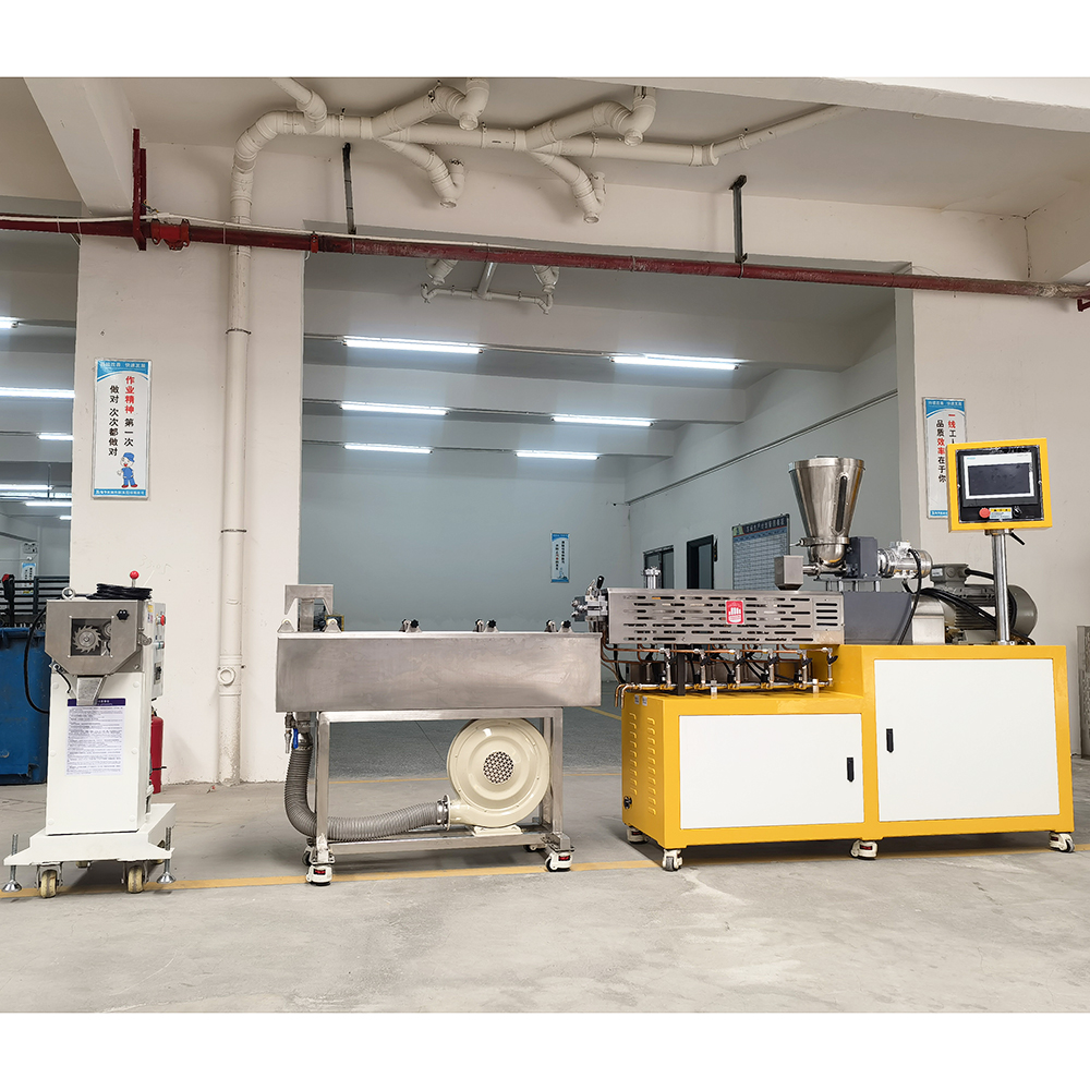 為什么雙螺桿在加工短纖維，需要增加強制側喂料機？